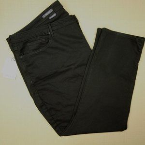 NYDJ Sheri Slim Jeans Women's Size 28W Petite Black Denim Lift Tuck Tech NWT